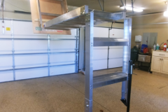 Assist pole attached