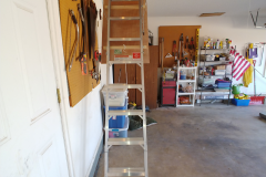 With a wider 25 inch attic ladder (After)