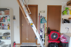 After, New safe aluminum ladder