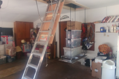 New 25 inch attic ladder and SpaceLift.