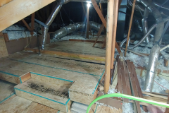 Attic, during install